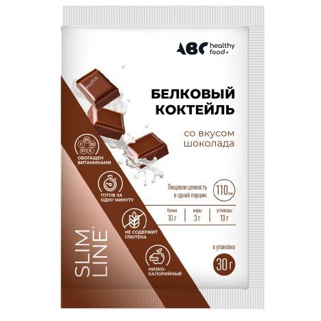 фото упаковки Abc Healthy Food Коктейль белковый Шоколад