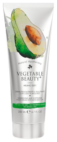 фото упаковки Vegetable Beauty Крем для ног с маслом авокадо