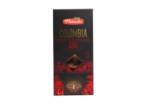 Шоколад Этнос Колумбия горький, 80% какао, 100 г, 1 шт.